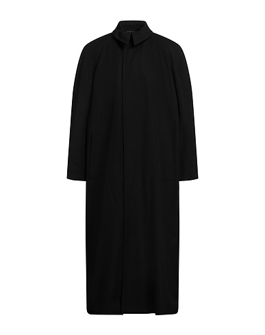 BALENCIAGA Coat Black 55% Wool, 45% Cotton