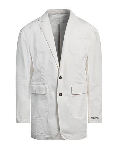 DSQUARED2 Blazer White 97% Cotton, 3% Elastane