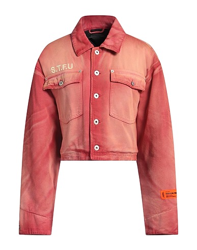 HERON PRESTON Jacket Red 100% Cotton