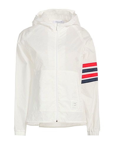 THOM BROWNE Jacket BIANCO 100% Polyamide