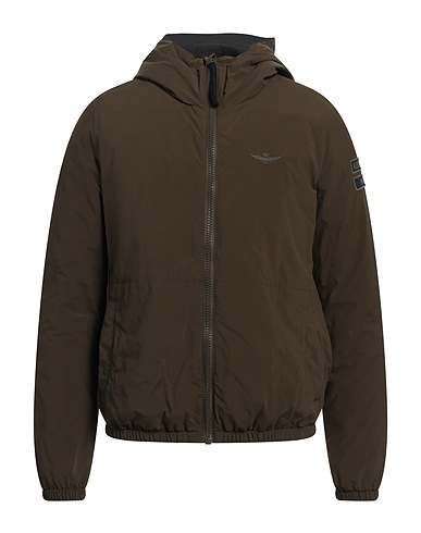 AERONAUTICA MILITARE Giubbotto Verde militare 100% Nylon