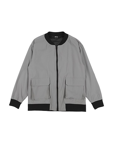 DATCH Giubbotto Grigio 86% Poliammide, 14% Elastan, Cotone