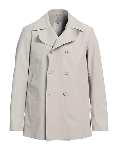 DUNO Cabanjacke & Zweireiher Hellgrau 57% Baumwolle, 43% Polyamid