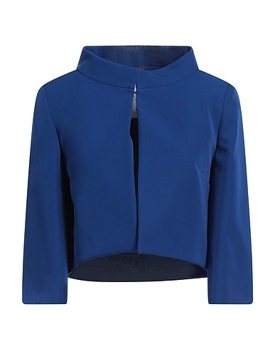 GAI MATTIOLO Jacket Blue 95% Polyester, 5% Elastane