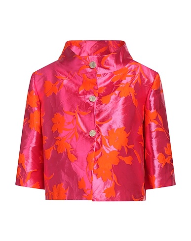ANNA SIRICO COUTURE Giubbotto Fucsia 83% Poliestere, 17% Poliammide