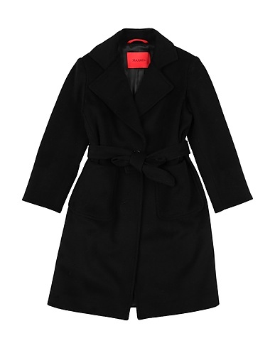 MAX&Co. Coat Black 100% Wool