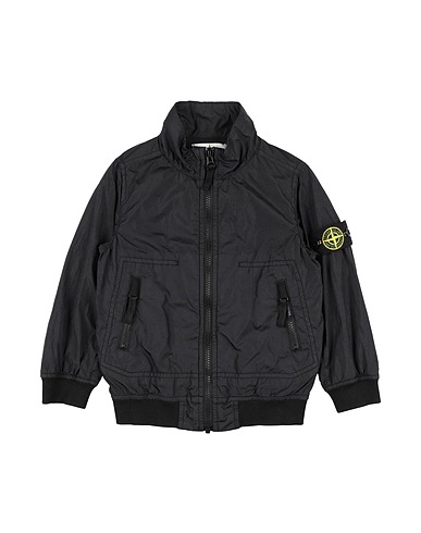 STONE ISLAND JUNIOR Jacket 100% Polyamide, Polyurethane resin