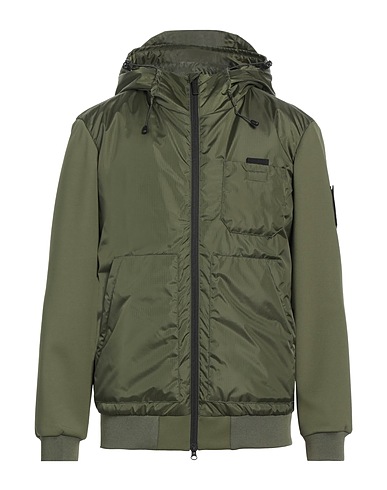 OUTHERE Blouson Vert militaire 100% Nylon, Polyester, Élasthanne