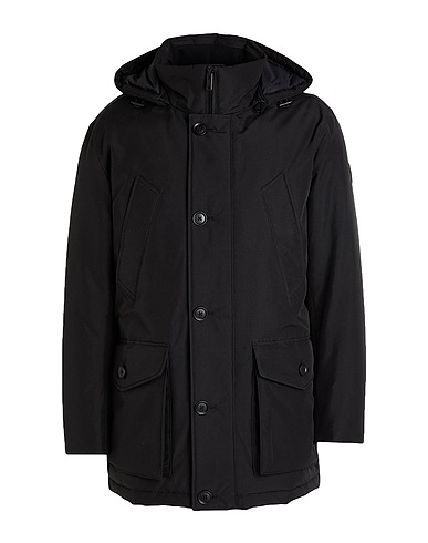 BOSS Coat Black 100% Polyester