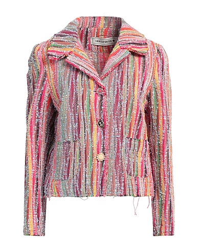 SHIRTAPORTER Blazer Fuchsia 39% Cotton, 28% Viscose, 18% Polyamide, 10% Acrylic, 5% Other Fibres