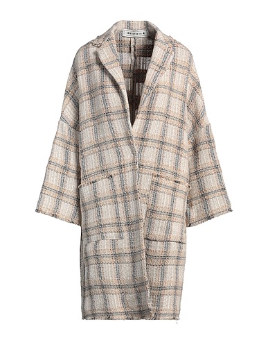 SHIRTAPORTER Lange Jacke Sand 39% Baumwolle, 28% Viskose, 18% Polyamid, 10% Acryl, 5% Andere Fasern