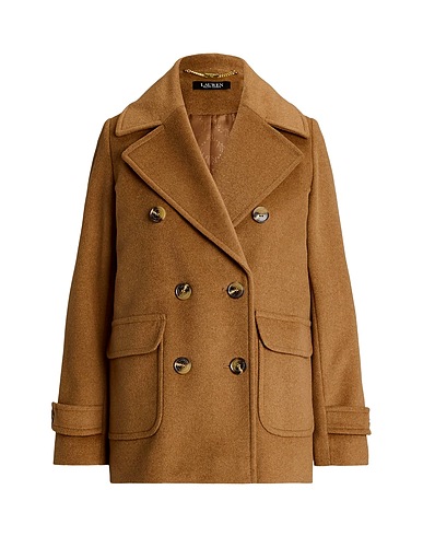 POLO RALPH LAUREN Cabanjacke & Zweireiher WOOL-BLEND PEACOAT
 Kamel 63% Wolle, 27% Polyester, 5% Kaschmir, 5% Andere Fasern