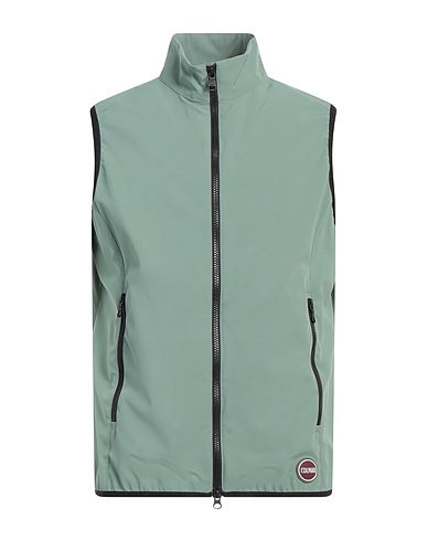 COLMAR Gilet Sage green 92% Polyester, 8% Elastane
