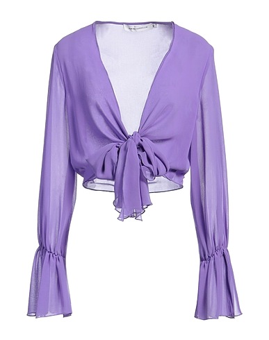 SIMONA CORSELLINI Top Mauve 100% Polyester