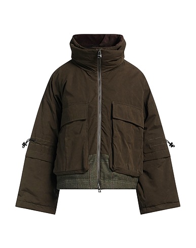 HISTORIC Shell jacket Dark green 45% Cotton, 39% Polyester, 16% Nylon, Wool