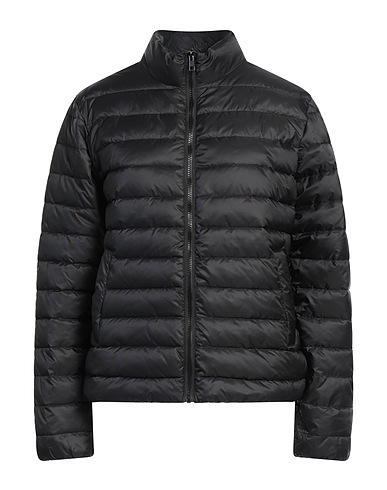 TWINSET Shell  jacket Black 100% Polyester