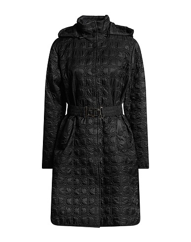 TWINSET Cappotto Nero 100% Poliestere