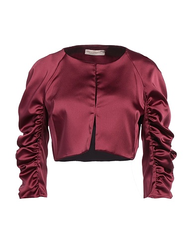 RINASCIMENTO Jacket Burgundy 97% Polyester, 3% Elastane