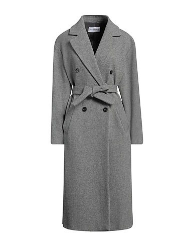 MARELLA Coat Grey 73% Wool, 22% Polyamide, 3% Other Fibres, 2% Acrylic