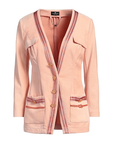 ELISABETTA FRANCHI Jacket Blush 64% Cotton, 35% Viscose, 1% Elastane