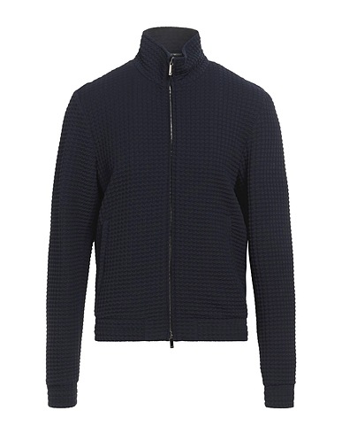 EMPORIO ARMANI Jacke Nachtblau 87% Schurwolle, 12% Polyamid, 1% Elastan