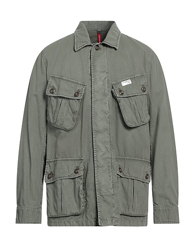 FAY ARCHIVE Giubbotto Verde salvia 74% Cotone, 26% Lino