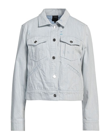 ARMANI EXCHANGE Giubbotto jeans Blu 100% Cotone