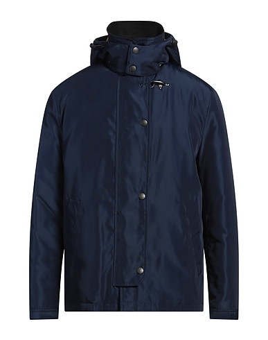 FAY Jacke Marineblau 100% Polyester, Baumwolle