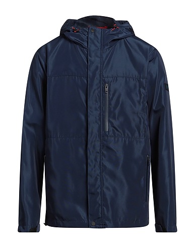 FAY Jacket Navy blue 100% Polyester