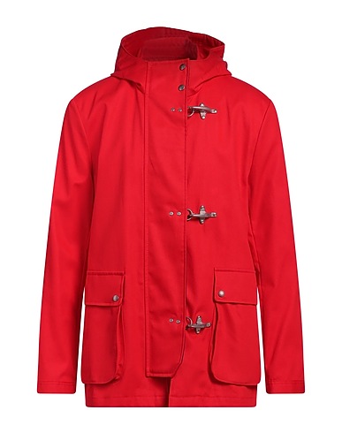 FAY Jacke Rot 100% Baumwolle