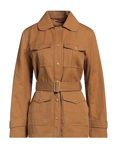 FAY Jacket Brown 59% Cotton, 41% Linen
