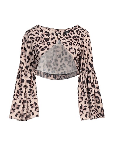 ME FUI Shrug Beige 95% Polyester, 5% Elastane