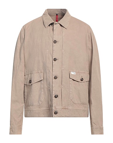 FAY ARCHIVE Jacket Beige 74% Cotton, 26% Linen