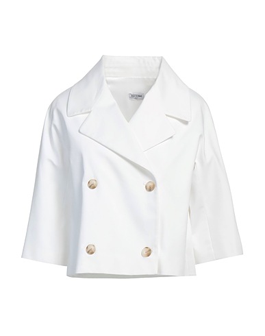 RUE DU BAC Veste Blanc 97% Coton, 3% Élasthanne