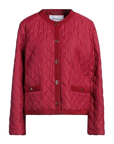 FERRAGAMO Steppjacke Ziegelrot 100% Polyamid