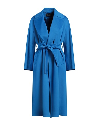 HERESIS Coat Bright blue 100% Virgin Wool