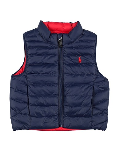 POLO RALPH LAUREN Gilet REVERSIBLE QUILTED VEST
 Midnight blue 100% Recycled nylon