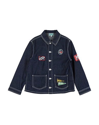 KENZO KIDS 데님 자켓 블루 70% 코튼, 30% 리오셀