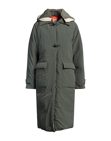 ALYSI Coat Military green 100% Polyamide, Polyester, Polypropylene