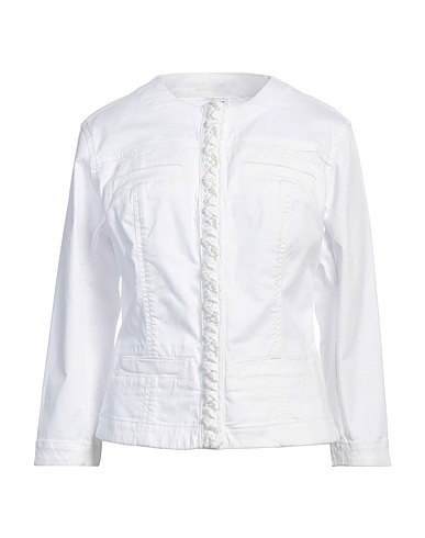 LIU •JO Giubbotto Bianco 98% Cotone, 2% Elastan
