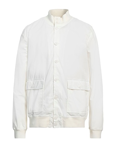 HOMEWARD CLOTHES Jacke Weiß 97% Baumwolle, 3% Elastan