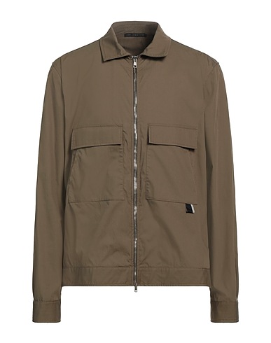 LOW BRAND Blouson Vert militaire 80% Coton, 16% Polyamide, 4% Élasthanne