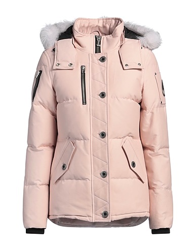 MOOSE KNUCKLES Shell jacket Light pink 74% Cotton, 26% Nylon
