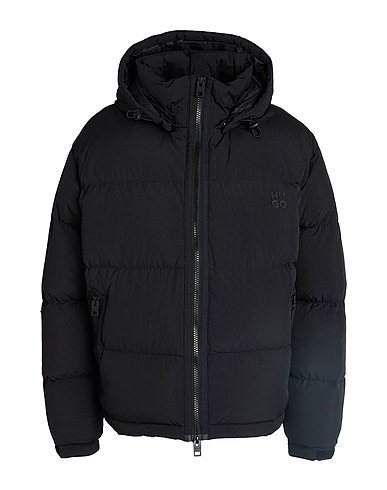 HUGO Shell  jacket Black 100% Polyamide