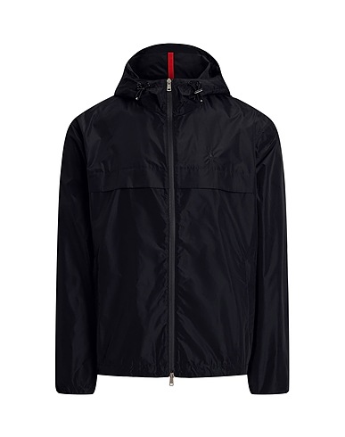 POLO RALPH LAUREN Jacket Full-Zip Hooded Jacket
 Black 66% Polyester, 34% Recycled polyester