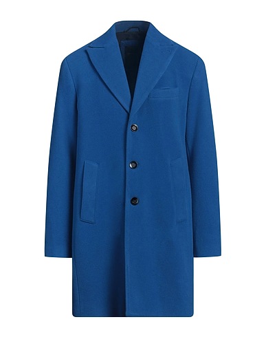 OFFICINA 36 Coat Light blue 60% Wool, 30% Polyester, 10% Other Fibres