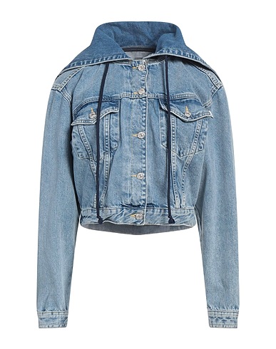 MOSCHINO JEANS Denim jacket Blue 100% Cotton