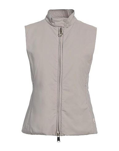 PEOPLE OF SHIBUYA Vest Light grey 54% Polyester, 46% Polyamide