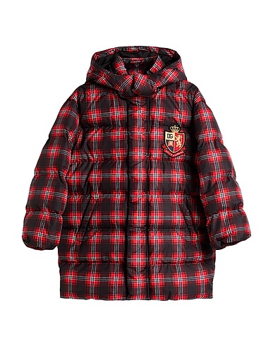 DOLCE&GABBANA Steppjacke Rot 100% Polyester, Viskose