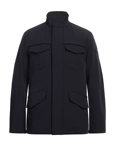 PEUTEREY Jacket Navy blue 51% Polyamide, 42% Polyester, 7% Elastane